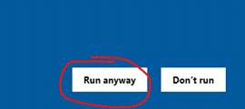 A blue background with a red circle with black text

Description automatically generated